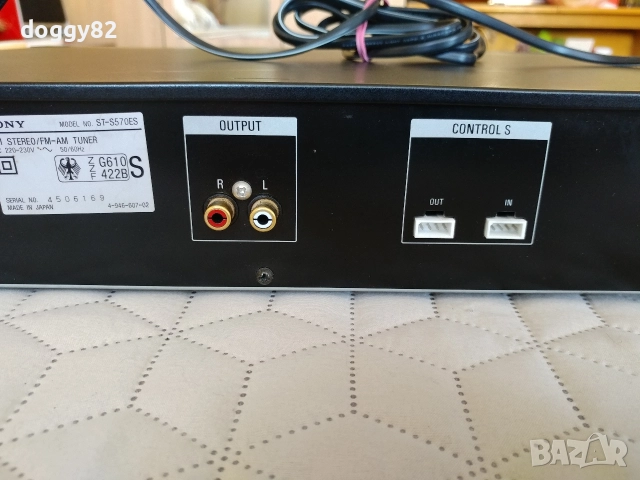 Тунер Sony ST-S570ES, снимка 6 - Ресийвъри, усилватели, смесителни пултове - 52926976