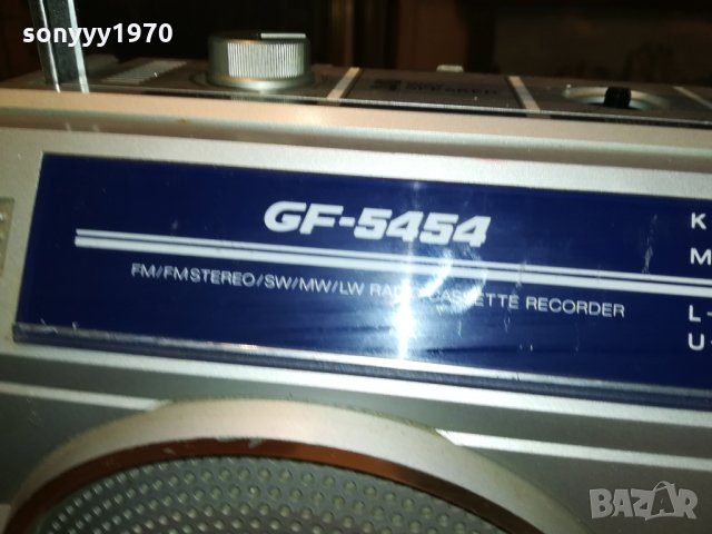 sharp gf-5454h внос germany 2607211201, снимка 4 - Радиокасетофони, транзистори - 33628343