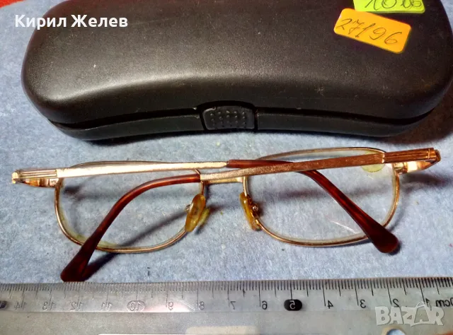 СТАРИ ВИНТИДЖ УНИСЕКС МОДЕЛ ДИОПТРИЧНИ ОЧИЛА с КУТИЙКА КАЛЪФ 27196, снимка 7 - Слънчеви и диоптрични очила - 47512115