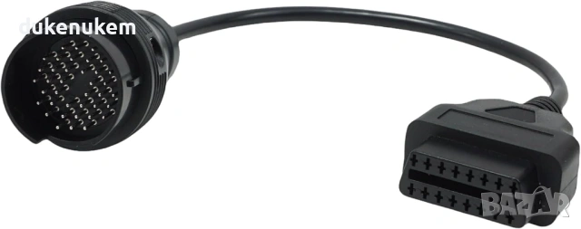 OBD адаптер 38 Pin OBD1 към 16 Pin OBD2 за Mercedes – 30 см, снимка 7 - Аксесоари и консумативи - 53172718