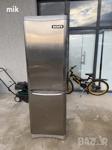 Хладилник с фризер Индезит 189 см , снимка 5 - Хладилници - 53595501