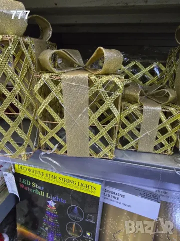 LED коледна декорация подаръци , снимка 2 - Декорация за дома - 48017781