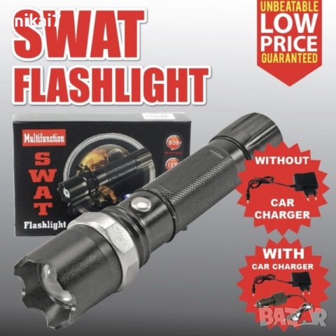 POWER STYLE LED мощен прожектор фенер с режим+ SOS светлина оцеляване, снимка 10 - Къмпинг осветление - 39118447