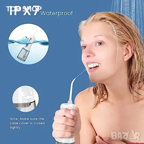 Нов флосер за почистване на зъби Безжичен дентален орален иригатор, снимка 8 - Тримери - 49239165