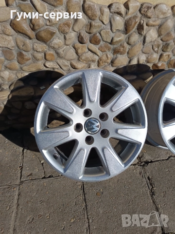 4 броя алуминиеви джанти 16 5х112 Оригинални Фолксваген, Ауди, Шкода, Сеат