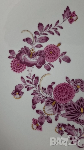 Meissen Indisch Purpur - сервиз за 6 човека, снимка 6 - Сервизи - 52426546