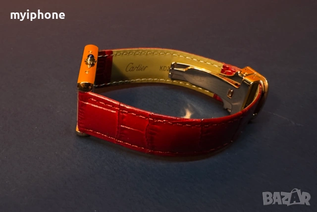 Луксозен дамски часовник Cartier, снимка 4 - Дамски - 49364233