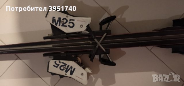 Ски „MLADOST AKTIVE SPORT“ с автомати „MARKER  M25“. Дължина – 160см. , снимка 2 - Зимни спортове - 43831195