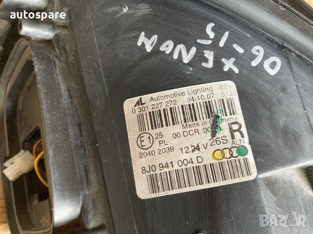 Десен фар фарове за Audi TT ксенон. 06-15. , снимка 7 - Части - 40293747
