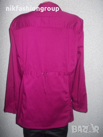 Цикламена риза Cecil, L размер, снимка 3 - Ризи - 28273914