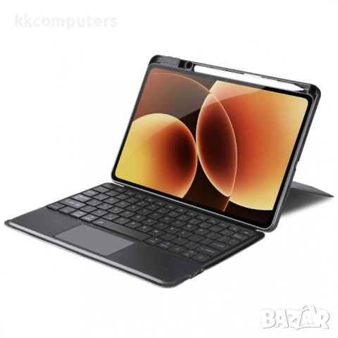 DUX DUCIS Кожен Калъф с Bluetooth Клавиатура и Тъчпад за Xiaomi Pad 8 Pro / 8 / 7 Pro / 7 - Магнитна, снимка 2 - Калъфи, кейсове - 53072056
