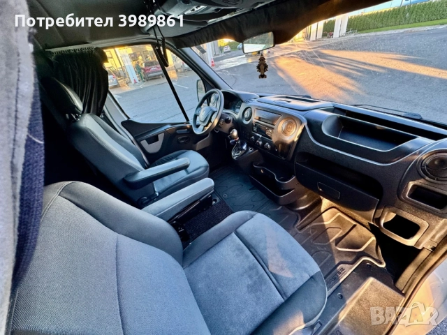 Renault Master 2.3 170hp TWIN CAB!!!10 ПАЛЕТА!!!ЩОРА!!!ЛИЗИНГ!ТОП, снимка 7 - Бусове и автобуси - 52300870