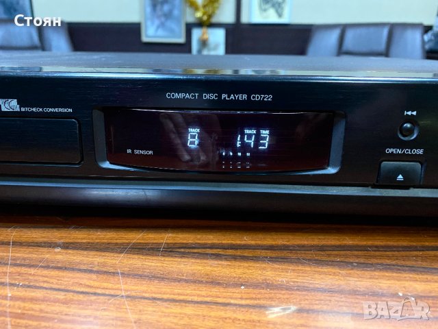 CD плеър Philips 722/Marantz 46, снимка 3 - Аудиосистеми - 43957612