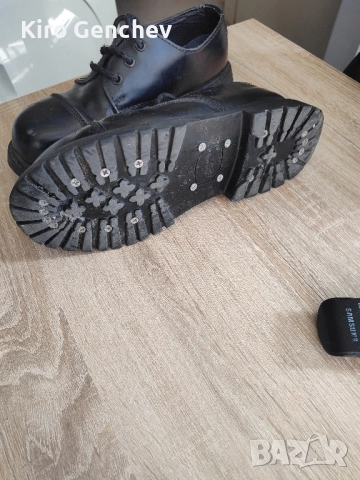 Металски обувки с Желязно Бомбе, снимка 3 - Мъжки боти - 52422530