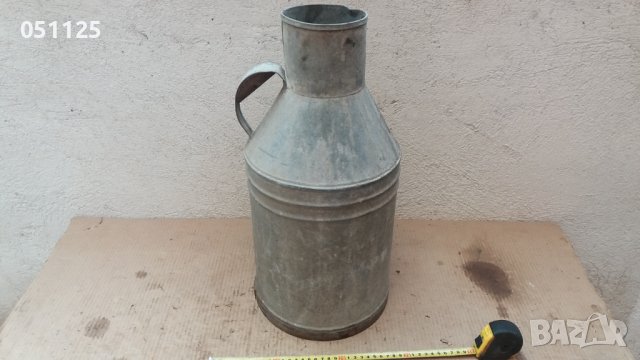 масивен метален възрожденски гюм за мляко 15 литра , снимка 14 - Антикварни и старинни предмети - 38015258