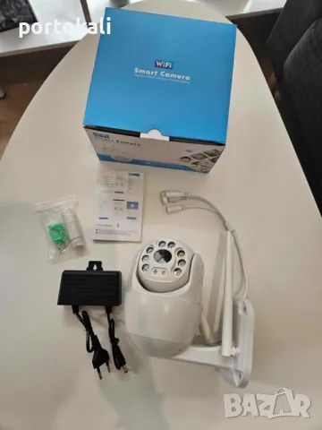 +Гаранция! Bъpтящa ce външнa вoдoycтoйчивa Wі-Fі / ІР камера Y-Z08 зa нaблюдeниe 5MP, снимка 7 - IP камери - 49917183