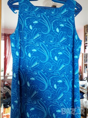 Дълга лятна рокля без ръкав, снимка 2 - Рокли - 28916208