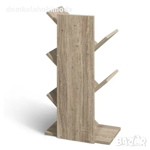 Етажерка за книги, за маса или под 5 рафта 30x17x59cm, снимка 2 - Етажерки - 47566648
