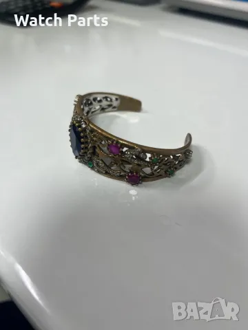 Ориенталска гривна със сребро и месинг, снимка 14 - Други - 48727080