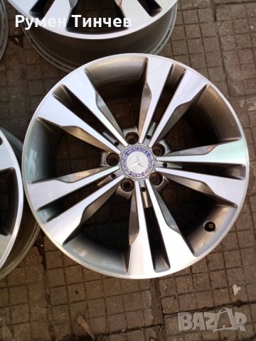 Оригинални алуминиеви джанти за МЕРЦЕДЕС 18ки., снимка 5 - Гуми и джанти - 28532722