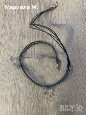 Колие с кристал Swarovski, ново, снимка 2 - Колиета, медальони, синджири - 40027124