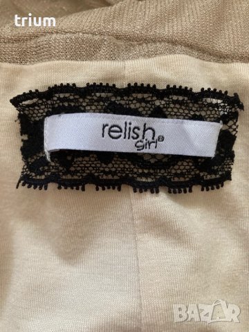 Детска плисирана пола Relish, 12г., ръст 152см., златист цвят, снимка 4 - Детски рокли и поли - 38621132