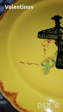 Осем старинни френски чинии- 15лв/ бр, снимка 6 - Колекции - 52737636