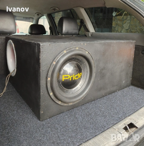 Pride Tv3 12 нискочестен басов Spl говорител #car audio , снимка 2 - Аксесоари и консумативи - 53208013