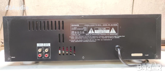 Триглав касетен дек - Aiwa AD-F810, снимка 7 - Декове - 51247213
