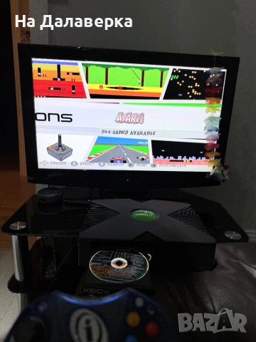 Xbox Classic OG Black – Modded (BMC Emustation Mod) + PowerPad Pro контролер!, снимка 12 - Xbox конзоли - 52404771