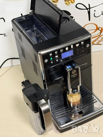 Кафемашина кафе автомат Saeco PicoBarista deluxe с гаранция, снимка 6 - Кафемашини - 52384558