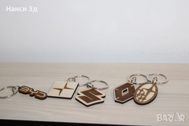 Дървени ключодържатели, снимка 7 - Други - 52907120