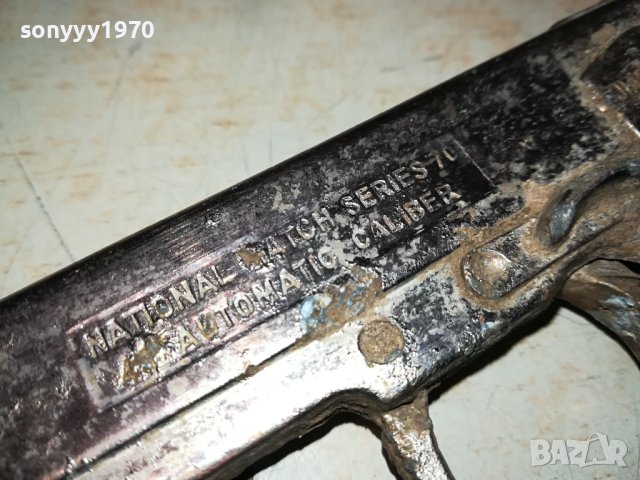 СТАР ПИСТОЛЕТ-МЕТАЛЕН ЗАПАЛКА 0502241116, снимка 16 - Антикварни и старинни предмети - 44140695