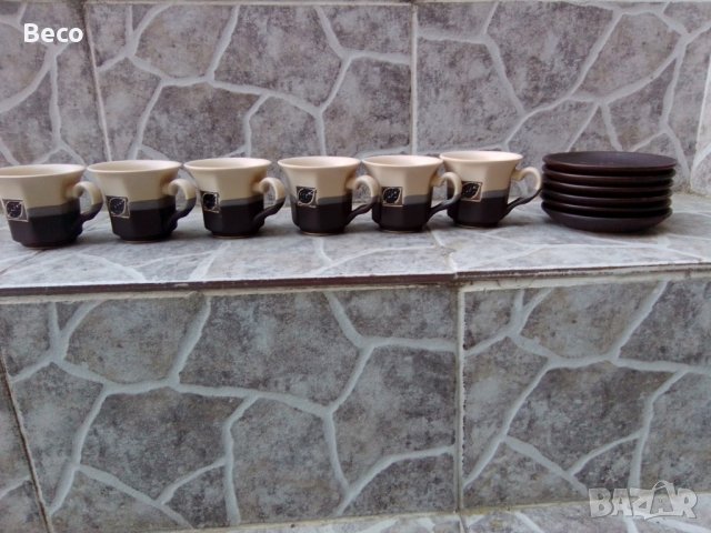 компект 18 чаши и сервиз за кафе, снимка 2 - Чаши - 36756418