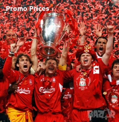 -50% LFC Ретро тениска Ливърпул Истанбул Liverpool / Milan 2005 M, снимка 7 - Тениски - 53105430