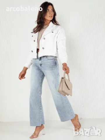 Дамско дънково яке LUISE, 3цвята , снимка 3 - Якета - 49238749