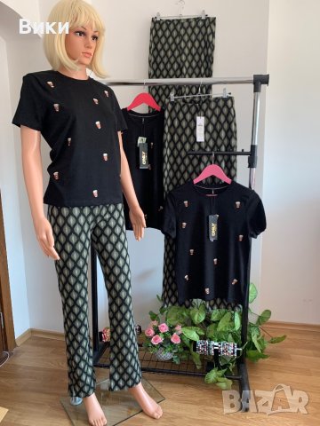 Черна тениска налична в размер S и М, снимка 6 - Тениски - 40859940