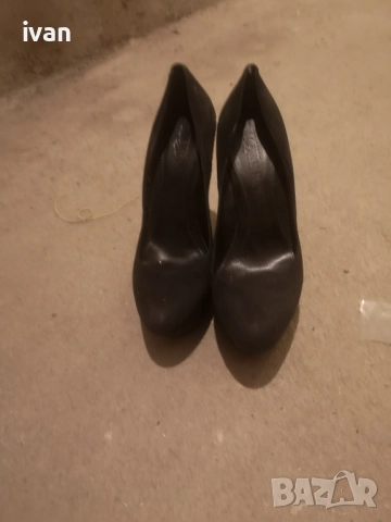дамски обувки обувки със висок рок 36/38 номер естествена кожа, снимка 5 - Дамски обувки на ток - 51883620