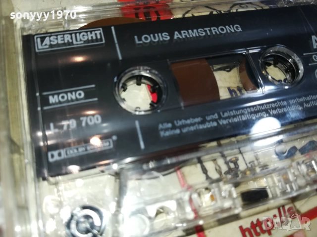LOUIS ARMSTRONG-ORIGINAL TAPE 0309251115, снимка 13 - Аудио касети - 51589064
