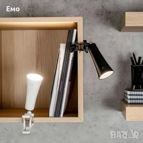 LED магнитна лампа - Flexy, 3v1, 3W, 4000К, Бяла, черна, снимка 8 - Настолни лампи - 48617173