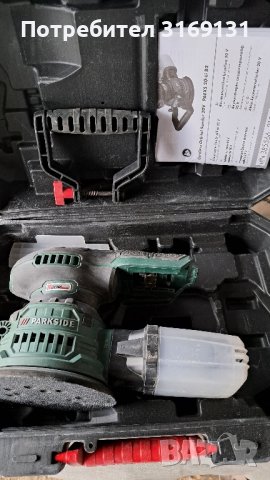 ексцентършлайф виброшлайф parkside, снимка 1