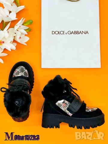 дамски кубинки dolce gabbana, снимка 3 - Маратонки - 51420555