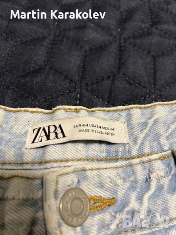 Къси дънки на Zara, снимка 3 - Дънки - 52460993