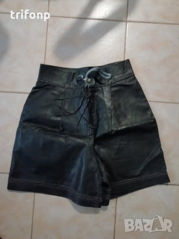 Къси панталони кожени, снимка 3 - Къси панталони и бермуди - 28494970
