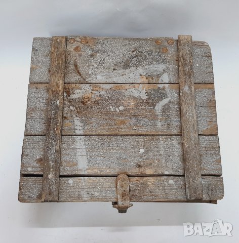 Стар военен сандък, от патрони(12.6), снимка 8 - Антикварни и старинни предмети - 43806330