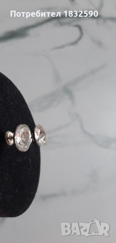 Swarovski oбеци, снимка 3 - Обеци - 33432525