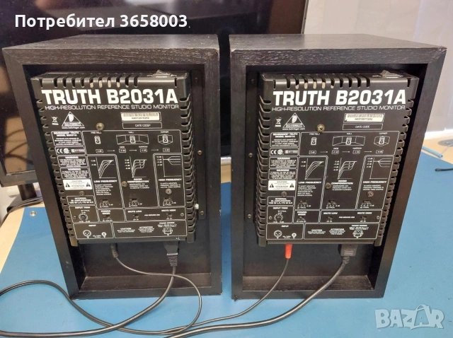 Behringer Truth B2031A 2бр Активни Студийни монитори , снимка 2 - Тонколони - 53464680
