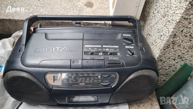 Panasonic cd kaset радио , снимка 3 - Радиокасетофони, транзистори - 52794522