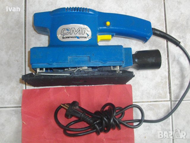 Немски 135 Вата-Правоъгълен Виброшлайф-Отлличен-CMI, снимка 4 - Други инструменти - 33148948