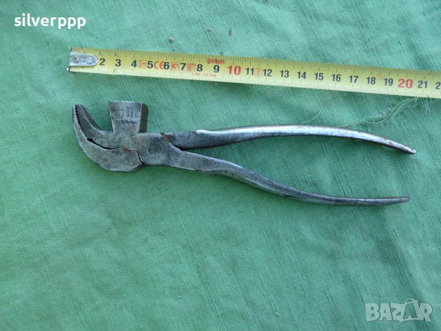  Стари германски обущарски клещи , снимка 2 - Други ценни предмети - 43048483